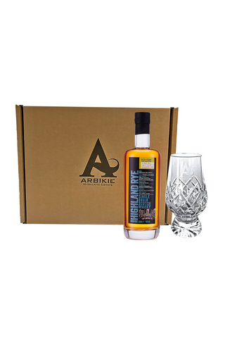 Highland Rye Whisky and Glass Gift Set